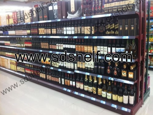 wine shelves